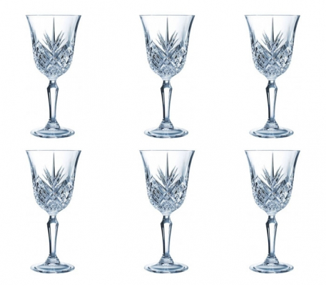 Cristal d'Arques VERRE A PIED 18CL CRISTAL - MASQUERADE ...