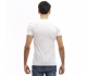 T-shirt manches courtes col V - Blanc