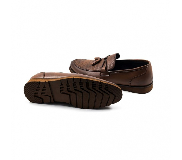 Chaussures Mocassins Paoli Mocassins brun style d\u00e9contract\u00e9 